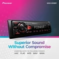 thumbnail image 2 of Pioneer MVH-S110BT 1-Din Digital Media Receiver Car Stereo &ndash; Bluetooth, USB Input, 50W x 4 Output, AM/FM Radio, iPhone & Android Compatible, Fr, 2 of 6