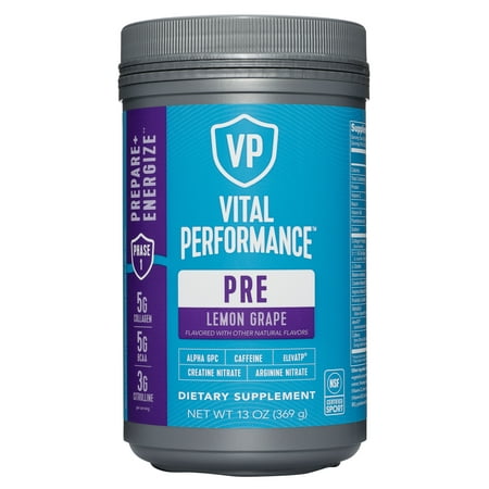 Vital Proteins, Vital Performance Pre, Lemon Grape, 13oz
