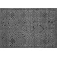 thumbnail image 1 of Ahgly Company Indoor Rectangle Abstract Gray Modern Area Rugs, 2' x 5', 1 of 4