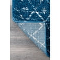 thumbnail image 2 of nuLOOM Moroccan Blythe Area Rug, 6' Square, Blue, 2 of 5