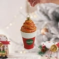 thumbnail image 2 of Viflosae Mini Tree Ornaments Christmas Decoration Plastic Colorful Beverage Coffee Bottle Pendant Santa Claus Christmas Tree Ornaments Decoration Atmospheres Arrangement Supplies, 2 of 7