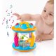 thumbnail image 1 of Proyector musical CNKOO 4 en 1 giratorio con luz para aprender a sentarse boca abajo, juguetes para bebés de 0 a 3, 3 a 6, 9, 12 a 18 meses, niños pequeños de 1, 2 y 3 años, regalos de Pascua para, 1 of 5