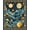 Blue, Pattern 4, variant on ODIKA 5'x7' Machine Washable Non-Slip Area Rug, Circle for Room Forest Map Design High Traffic Rug, Green, 86816
