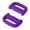 Purple, variant on Baoblaze 2 Pieces Boxing Dumbbells D Shape Grip Hand Weight for Aerobics Exercises Walkin Orange