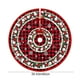 thumbnail image 3 of Falda para Árbol de Navidad de 90 Cm | Base de Poliéster Rojo con Estampado de Estrellas Doradas | Tapete Decorativo Duradero para Árbol de Navidad | Protege El Suelo de La Savia de Las Agujas de Pin, 3 of 6