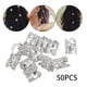 thumbnail image 5 of 50 piezas de cuentas para rastas, trenzas, anillos, clips para el cabello, adornos y colgantes. Plata, 5 of 9