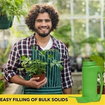 Lawn Seed Spreader, Handheld Shaker for Lawn Seeds, Salt, Calcium,Deicer, Weed and Feed Spreader, Adjustable