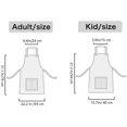 thumbnail image 5 of 2 Pack Parent Child Apron, Multifunctional Apron for Painting,Gardening,Cooking, 5 of 5
