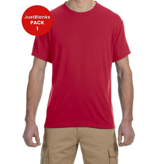 JustBlanks Dri Power Moisture Wicking Performance Sport T Shirt Lightweight Breathable Activewear