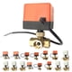 thumbnail image 5 of Kearding Válvula de bola eléctrica de 3 hilos y 2 vías Válvula de bola eléctrica motorizada con rosca de latón DC24V Jardín y Patio No.03 Kearding WJ3018-03, 5 of 6