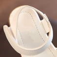 thumbnail image 3 of Summer Baby Girl PU Cartoon SandalsToddler Walking Infant Cat Face Cute design Shoes Soft Sole Non-Slip Shoes(1-3Y), 3 of 5