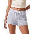 thumbnail image 2 of Shorts cortos de verano para mujer, elegantes, de color liso, con cintura elástica y cordón ajustable, ideales para la playa y uso diario., 2 of 8