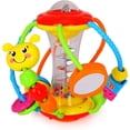thumbnail image 1 of Juguetes para bebés de 0 a 6 meses de edad, juego de juguetes de ratón para bebés, pelota de actividad, juguetes para bebés de 6 meses más mesa vibratoria, rotación de agarre, educación temprana,, 1 of 7
