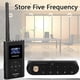 thumbnail image 2 of Retekess FT11 0.3W wireless FM radio transmitter MP3 portable, compatible with churches, car conferences, supports TF card AUX input, 2 of 5