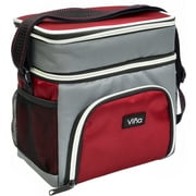 Camouflage Lunch Bags Vina Lunch Bag Cooler Tote Thermal Insulated Double Compartment With Zipper Closure Adjule Shoulder Strap