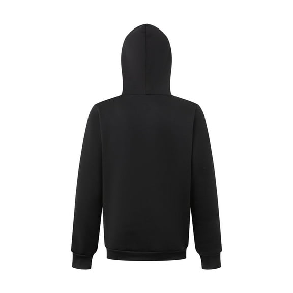 Men Hoodies,Sports Wear Men Hooded Long Sleeved Hoodie European Style Comfortable for Athletic Use,Light Hoodies for Men,01 Black,L