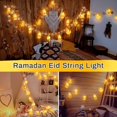 thumbnail image 4 of 5.41 Foot Star Moon Fairy Lights Ramadan Decoration tLED Ramadan Decorative Light, 4 of 4