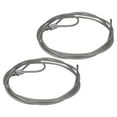 thumbnail image 1 of Phenofice Basketball Hoop Net Rope 2Pcs Steel Wire Grey For Professional Training, 1 of 8
