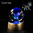 thumbnail image 3 of Bola de cristal de Pokémon 3D de 7 cm y 5 cm, Mewtwo, Pikachu, Gengar, bola de cristal de Pokémon, figura de Pokeball, luz nocturna, lámpara LED, base de regalo, 3 of 5