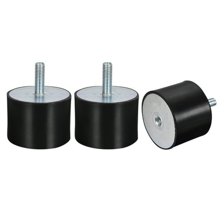 

Rubber Mounts M12 Male/Female Vibration Isolator Shock Absorber D75mmxH55mm 3 Pack