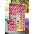 thumbnail image 2 of Carolines Treasures RDR3026CHF Hearts and Love Goat Flag Canvas House Size, 2 of 4