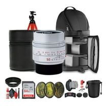 Leica Summilux-M 50mm f/1.4 ASPH. Lens   Sling Backpack   64GB Memory Card   More