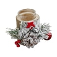 thumbnail image 3 of Candelabro de Navidad Soledad de vidrio para cena Portavelas 115x11cm, 3 of 9
