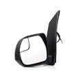 thumbnail image 4 of For Toyota Sienna 2015 16 17 18 19 2020 Door Mirror Driver Side Power Glass | Non-Heated | Manual Folding Type | With Spotter | L Model | Textured Cover Black | Replacement For TO1320338 | 8794008140, 4 of 9