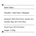 thumbnail image 4 of Backpacks For School 3 In 1 Backpack Set Spacious Multi Compartments Modern Design For Teen Students Daily School Travel Use, 4 of 6