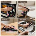 thumbnail image 6 of 2 Pcs Pioneer Flower Floral Print Pattern Kitchen Towels, Funny Microfiber Dish Towel Set, 18" X 26" Tea Towels, 6 of 6