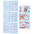 thumbnail image 1 of Calcomanías navideñas, 9 pegatinas navideñas, lindas decoraciones para fiestas navideñas, pegatinas navideñas para ventanas, características de vanguardia Jadeshay  A, 1 of 8