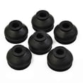 thumbnail image 1 of Universal Car Suspension Steering Ball Joint Rubber Dust Boot Cover Set - 6-Piece Auto Replacement Parts, 1 of 5