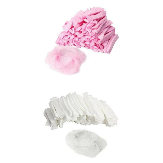 200 paquetes desechables para el cabello, cubre la cabeza, paño no tejido con gorro de bouffant neto