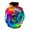 Red, variant on Hoodies Men Graphic New Personality Fashion Street Trend Sports Rainbow Park Printed Men and Women Hooded (Red, M)