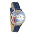 thumbnail image 2 of Nurse 2 Blue Watch in Gold (Large), 2 of 2