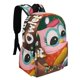 thumbnail image 2 of Eva, la Lechuza-theme Backpack, Campus style schoolbag Bookbag with Adjustable Shoulder Straps And Large Zip Compartment, Unisex Travel Bags.42x30x15cm, 2 of 6