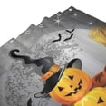 thumbnail image 4 of Rideau de Douche HD Imperméable Sans Perçage Rideau de Séparation de Salle de Bain Imprimé d'Halloween, 4 of 7
