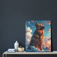 thumbnail image 5 of Sikiie Colorful Cloud Shepherd Dog Print Canvas Decorative Hanging Painting, Anti-shrinkage Hanging Frame, Suitable for Home, Office Wall Decorations, 5 of 6