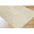 thumbnail image 3 of Mark&Day Washable Rugs, 8x10 Carter Lake Modern Mustard Area Rug, Beige Brown Carpet for Living Room, Bedroom or Kitchen (7'10" x 10'1", Machine Washable), 3 of 7