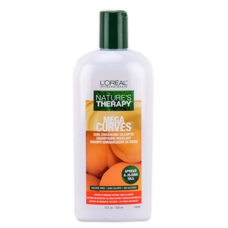L'Oreal Nature's Therapy Mega Curves Curl Enhancing Shampoo (Size : 12 oz)