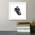 thumbnail image 3 of Gallery Pops Wayne Gretzky - Art Sketch Kings Captain Wall Art, White Framed Version, 12" x 12", 3 of 5