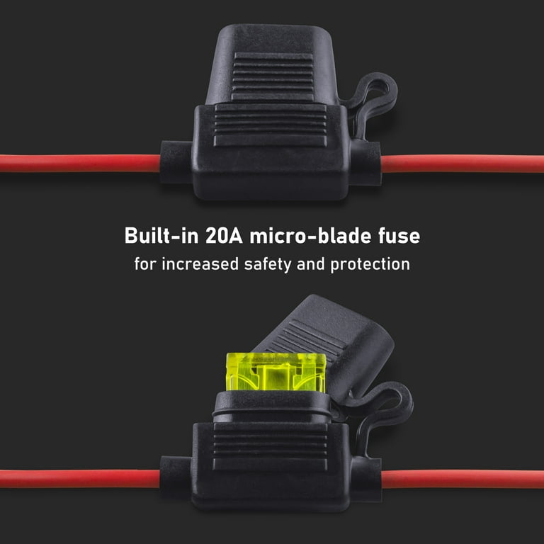 SafeAMP Wire Harness compatible with NOCO(R) GC008 X-Connect, M10