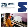 thumbnail image 5 of QUMIIRITY Blue Fabric Piano Keyboard Protective Cover for Electric Piano with 88 Keys Fits Well, 5 of 5