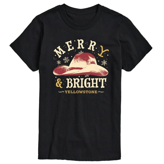 Yellowstone - Merry And Bright - Men's Short Sleeve Graphic T-Shirt