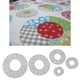 thumbnail image 4 of Plantilla de bordado para acolchado transparente, kit de bricolaje para patchwork, dibujo, corte y sastre Redondo, 4 of 9