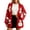 Q7-Black, variant on Christmas Cardigan for Women Long Sleeve Funny Xmas Cardigan Sweaters Open Front Santa Claus Coat Soft Fall Winter Clothes