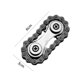 thumbnail image 3 of Cadena De Bicicleta Gyro Toys Cadena de bicicleta para adultos Metal Spinner Toys Anti Stress (Negro), 3 of 5