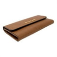 thumbnail image 3 of Michael Kors Womens Jet Set Travel Large Trifold Leather Wallet, 3 of 4