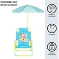 thumbnail image 3 of Kids Folding Beach Chair with  - Lightweight &  for Ages 3+, Perfect for Beach, Park, Backyard, 3 of 7