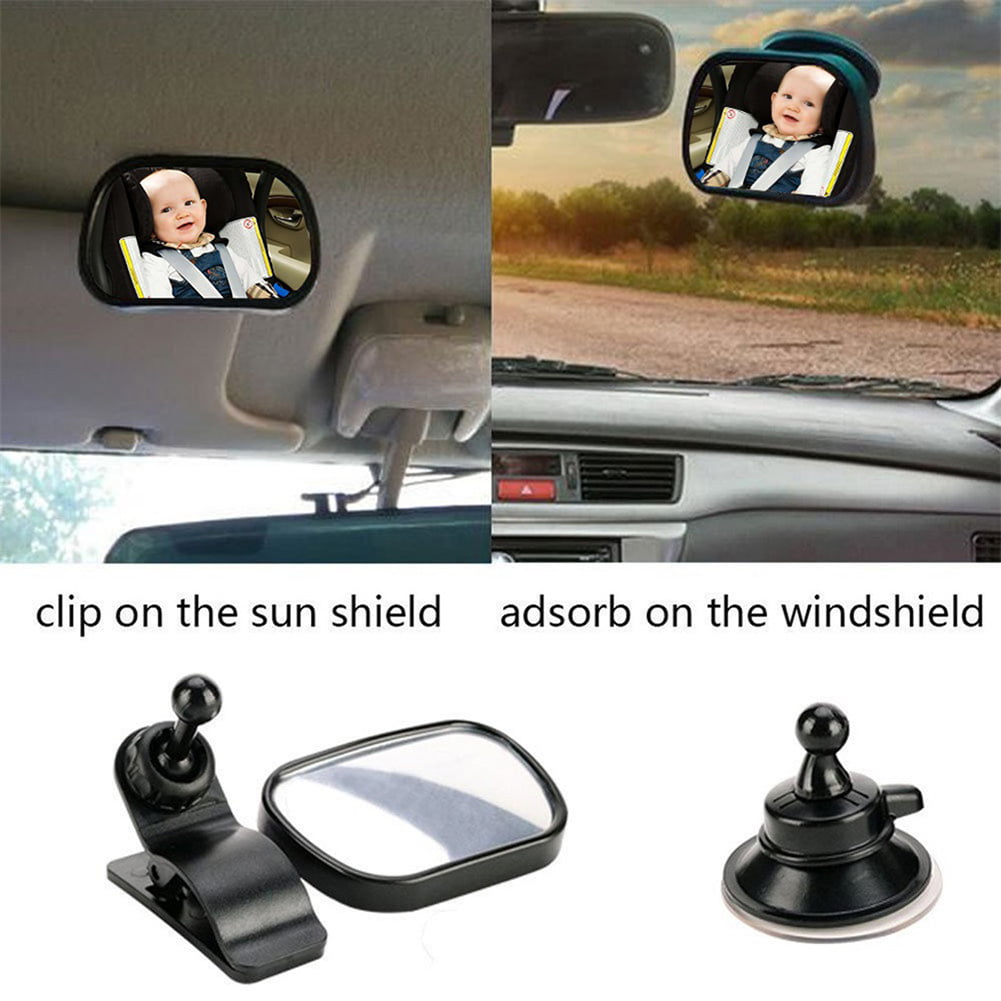 Universal Car Rear Seat View Mirror Baby Child Safety With Clip and Sucker 